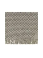 Prada Embroidered Wool Blend Double Blanket