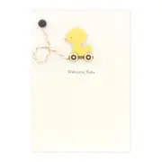 Hallmark Signature New Baby Congratulations Card - Tagalong
