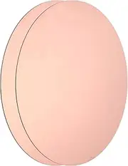uxcell 2 Pcs Round Copper Plate, 150mm (5.91") Dia Pure Copper Sheets, 0.8mm(0.03") T2 Pure Copper Plates for Crafts, DIY, Electrical Repairs, Industrial Use