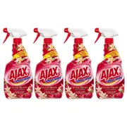 4x Ajax Spray N Wipe 475ml Trigger Bottle Multipurpose Cleaner Vanilla & Berries