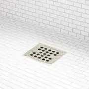 446698 Menlo Square Shower Drain - Polished Nickel