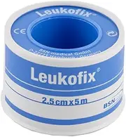 BSN Leukofix Tape Fixation Plaster Bandages Roll, 2.5 cm x 5 Meter Size, White