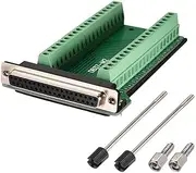 XYWHPGV DB37-M2-AP 2 Row 5mm Pitch Adapter Female Terminals Board Nut Type D-Sub Connector w Screw(f77f8 87f4d 1debc 8776c 2613e 87922