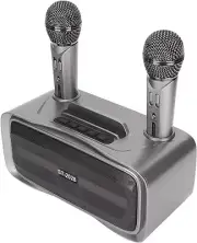 Karaoke Machine, Portable Karaoke Speaker System with 2 Wireless Microphones