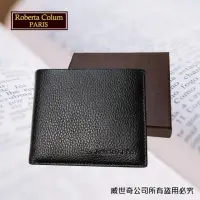 在飛比找momo購物網優惠-【Roberta Colum】諾貝達 男用皮夾 短夾 專櫃皮