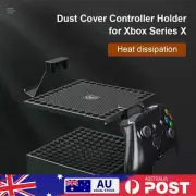 ABS Platic Dust Cover with Controller Headphone Stand for Xbox Series X Console