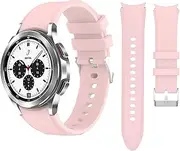 [SUPENG] Strap Compatible with Samsung Galaxy Watch 4 Classic 46mm 42mm Smartwatch Silicone Seamless Bracelet Correa Galaxy Watch 4 44mm 40mm Band (Color : Color 2, Size : Galaxy Watch 4 40mm)