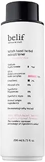 Belif Witch Hazel Extract Toner | Botanical Facial Toner Hydrates Dry & Dull Skin | Apothecary Herbs Soothe and Balance | Dermatologist Recommended Moisturizing Skincare Revitalizes Face | 6.75 Fl Oz
