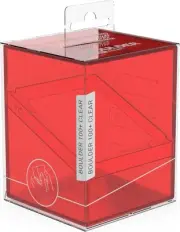 Ultimate Guard Deck Case - Boulder 100+ Clear - Ruby
