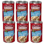 Campbell's Chunky Soup Baked Potato with CHEDDAR & BACON BITS 6 Pk Ready to Eat
