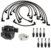 ACDelco Ignition Kit Distributor Rotor Cap Wire Spark Plugs For C25 K15 K35 V8