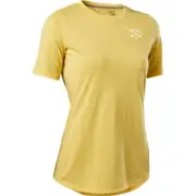 Fox Racing Ranger Women's DRI Release Jersey - Yellow - Size L