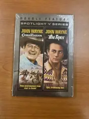 NEW!! John Wayne: Double Feature 2-Disc DVD Set - FACTORY SEALED/FREE SHIPPING!!