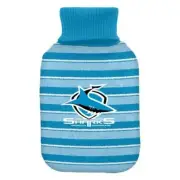 Cronulla Sharks NRL TEAM Hot Water Bottle and Cover Winter Mothers Day Gift