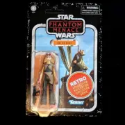 Jar Jar Binks Star Wars Retro Collection Action Figure | 1:18 Scale | TPM