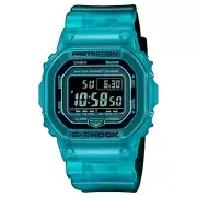 New Casio G-Shock Bluetooth Digital Transparent Resin Strap Watch DWB5600G-2