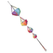 Spinnies Windsock 11" x 56" Long Approx Delux Circus..12... PR 22623