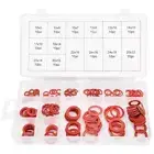 150Pcs Red Fiber Washer Assortment Kit 14 Sizes Insulation Washer