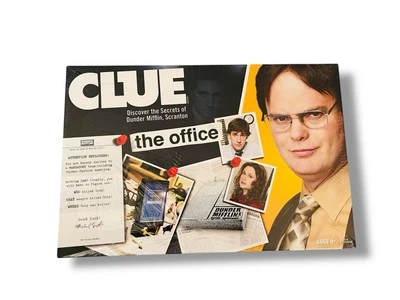 Hasbro board game clue the office edition brand new