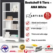 Artiss Display Shelf Bookcase Storage Cabinet Bookshelf Bookcase Home Office Whi