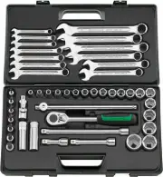 Stahlwille SOCKET SET 1/2" 96032301 Set with 47 Psc. 876 KN
