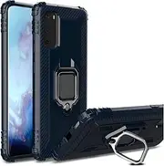 [Cavor] for Samsung Galaxy S20 Case,S20 5G Case,360°Rotation Ring Holder Kickstand [Work with Magnetic Car Mount] Shockproof Scratch-Resistant Protective Cover (6.2")-Navy Blue