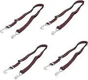 JOINPAYA Motorcycle Bike Luggage Rope Straps Pcs Cargo Binding Belts Elastic Straps Quick-Release Tensioner Belt