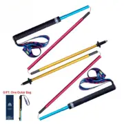 Lightweight Folding Collapsible Quick Lock Trekking Pole Pole Trail Walking New