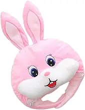 Parliky Plush Bunny Hat for Adults Teens Cute Rabbit Ear Costume Accessory Skin Friendly Wrinkle Resistant for Easter Halloween Cosplay Photo Props