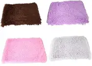BESPORTBLE Warm Plush Dog Bed Non-Slip Pet Cave for Dogs Puppies Double-Sided Comfort Blanket for Cats Small Animals Pet Bed Mat