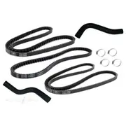 Gates radiator hose & fan belt kit for Toyota Landcruiser 60 Series 4.0 2H