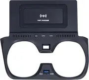 Brilluxa Wireless, Compatible with 3 Series G20 G28 2019-2020, 15W Qi Charging Pad, Phone Mount, QC3.0 USB Charging Holder