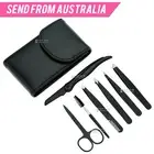 7 in 1 Eyebrow Trimming & Shaping Tweezers Scissors & Razor Kit Lash Brows 4307K