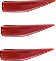 STOBOK Essential Jewelry Care Kit 3pc Agate Burnisher Polisher for Gold Silver for Jewelers Hobbyists Easy to Use Random