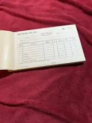 Vintage NOS Receipt Book from Raymond (SD) Oil. Huron and De Smet Too!