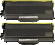 TopBanana's - TN-2150 TN2150 Black Replacement Toner Cartridge for Brother Printers MFC 7840W, MFC 7440, MFC 7340, HL 2170W, HL 2150N, HL 2142, HL 2140, DCP 7040 (Pack of 2)