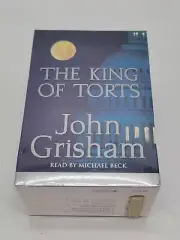 The King Of Tort by John Grisham Audio Cassette Tapes SEALED NEW BOX UNABRIDGED