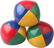 harayaa 3Pcs Clown Juggling Balls Training Colorful Activity Toss Balls Fun Sports for Entertainment Easter Basket Stuffers Practice