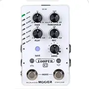 Mooer Looper X2 Guitar Effects Pedal + Power Supply