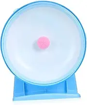 ibasenice Silent Hamster Exercise Wheel Detachable Running Wheel for Small Pets Sturdy Construction Stable Stand Hamster Supplies for Mice Gerbils Guinea Pigs