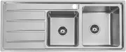 Hafele Squareline Plus 1 & 3/4 Bowl Sink