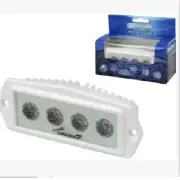 PIPEDREAM, MARINE FLUSH MOUNT DECK LIGHT WHITE LED, DIE CAST HOUSING, BRIGHT
