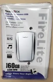 Smartdisk 160GB FireWire Portable Hard Drive (USBFLB160-CP) New Unopened Package