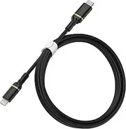 Otterbox 1m USB-C to Type C PD Cable Connector for Smartphones Black Shimmer