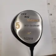 5 WOOD MADE IN THE USA THE BIG SMOKE 22 DEGREE CAMBERED SOLE / SENIOR LITE FLEX