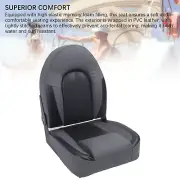 Yacht Captain Seat PVC Leather Water Resistant Scratch Proof With Backrest Fold