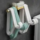 Wall Hanging Hook Both Sides Self-adhesive Anti-fall Clothes Hanger Rack Easy