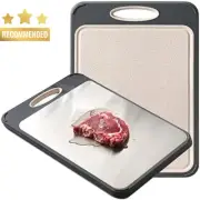 Cutting Board Stainless Steel Double Sided 16"x11" Easy Clean