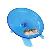 Hamster Flying Saucer Silent Running Exercise Wheel for Gerbil Rat Mouse Hedg...