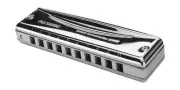 Suzuki MR-350 Promaster Deluxe 10-Hole Diatonic Harmonica, 6-Piece Set
